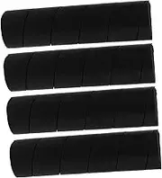 CRILSTYLEO 4 Pack Bed Frame Toe Protectors Felt Furniture Pads for Covering Furniture Legs Hardwood Floor Protection Covers Reusable Chair Leg Socks Home Feet Covers for Bed Frame