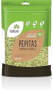 Lotus Organic Pepitas (Pumpkin Kernels) 100 g