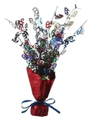 65 Gleam 'N Burst Centerpiece (multi-color) 1 "65" Gleam 'N Burst Centerpiece