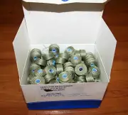 Coats Prewound Bobbins nylon 1 box of 144 pcs style G size 92 color kahki
