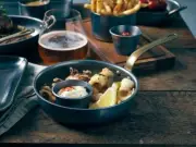 GenWare SMF15V Vintage Steel Mini Fry Pan 15.5 x 4cm (Pack of 6)