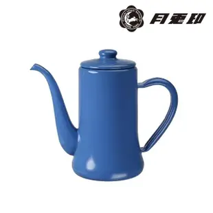 【JIA 品家】福利品-月兔印琺瑯手沖壺0.7L(黑色/藍色/白色/紅色/黃色五色任選)