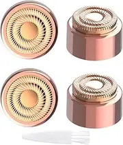 Replacement Heads for Flawless Facial Hair Remover Generation 3, 4pcs Heads for Flawless finishing touch Gen 3
