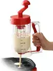Fujisho TAKOYAKI cooking Mixing Plastic Bowl Pancake Maker 900ml F8639 F/S New
