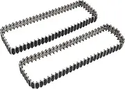 RC Tank Track Chain, High Strength Aluminum Alloy Plastic RC Tracked Carrier Chain for WPL E 1 GAZ 71 Remote Control Tank