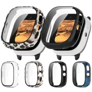 Leopard Print Protective Watch Case with Tempered Film For Gizmo Watch Dis-ney