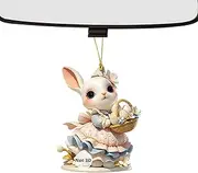 [Generic] Bunny Dangling Decor | Cute Bunny Pendant Home Decor - Decorative Props, Spring Festival Supplies for Wall Window Door