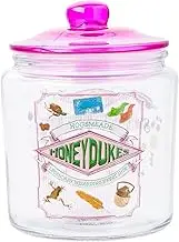 Silver Buffalo Harry Potter Honeydukes Treats Glass Jar with Lid, 6 Inches