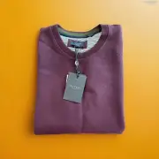 Ted Baker London Crew Neck Pull Over Sweater Mixed Fabric Size 6 UK