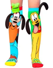 [MADMIA] Pluto and Goofy Socks in Multi