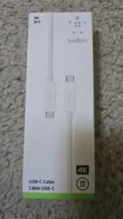 Belkin USB-C To USB-C Cable 0.9M / 3 ft 10 Gbps 4K For Iphone 15, Or Laptop.