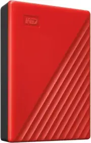 WD Portable Hard Drive, 5TB USB3.0, Red, My Passport Encryption, Password