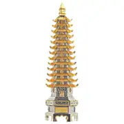 3d Metal Puzzles Wenchang Tower Building Kits for Adult Diy Model Kits Brain Teaser Toys Best Birthday Gift