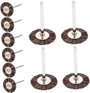 Mobestech 10pcs Polishing Brush Buffing and Polishing Kit for Drill and Rotary Tool Jewelry Polishing Pad and Versatile