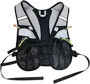 Trail Jacket, Hydration Backpack for Running, Breathable Multi Pockets for Hiking Trekking and Mountaineering