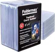 Foldermax Top Loaders Baseball Card Sleeves Trading Card Sleeve Baseball Card Protectors Toploader Card Protectors (30 Count)