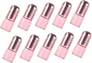 SHERCHPRY 10pcs Refillable Roller Bottles for Essential Oils Glass Roller Bottles with Tight Fitting Lid Leakproof Containers for Perfume and Aromatherapy Storage