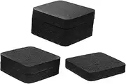 YARNOW Thick Treadmill Vibration Pads Noise Absorbing Gym Mat Reusable Rubber Isolation Pads for Home Fitness Equipment Floor Soundproofing