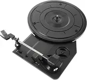 BESPORTBLE Large Retro Vinyl Record Player with Turntable Built in Speakers Timeless Classic Design for Vintage Music Lovers and Home Decor