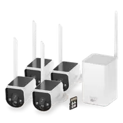 MaxRanger4K™ Solar 4 Camera Security System with Longest Range Wireless | SWNVK-MR4KSD4