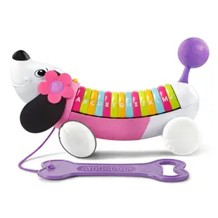 LeapFrog 彩虹字母小狗(粉紫) 跳跳蛙 兒童學步玩具 小孩玩具 益智玩具 字母發音 可牽繩 有聲玩具 marta