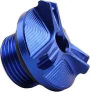 Motorcycle CNC Engine Oil Filler Cap Plug Cover CAP Compatible With MT01 MT07 MT-07 F 07 R1 R3 R6 Compatible With CB650R CB 1000R 1000RR(Blue)