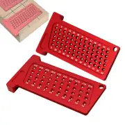 Woodworking Scribe Precision T-Ruler Pocket Marking Gauge Carpentry Hole Ruler