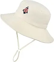 [jerague] Baby Sun Hat Anchor UPF 50+ Sun Protective Infant Toddler Kid Summer Bucket Hat for Boys Girls 0-7 Years Old