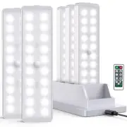 LED Closet Light 5Pcs &Stand Dimmer USB Rechargeable Motion Sensor Under Cabinet