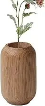 Rustic Wood Vase | Rusttic Farmhouse Flower Vasse | Ceramic Russtic Farmhouse Vafse |Natural Table Flower Vasee | Natural Table Home Stand e - Design Crafts for Dinner Parties