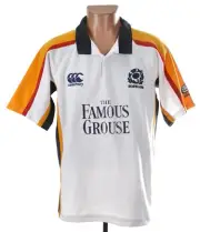 SCOTLAND NATIONAL TEAM RUGBY UNION SHIRT CANTERBURY SIZE L FAMOUS GROUSE