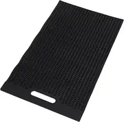 MERRYHAPY Anti-Slip Fish Mat Fish Cleaning Table Fish Fillet Mat Kit Fish Measuring Board Boat Fish Cutting Board Fish Tank Mat Ice Fishing Mat Fishing Gripper Fish Fillet Board Black