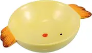 CATIEBYE Cartoon Ceramic Plate for Boys and Girls Dessert Snack Serving Child-Safe Porcelain Home School Use