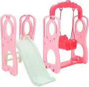 Vaguelly 1 Set Mini Doll Swing and Slide Dress-up for Doll House Playset Sturdy and Easy to Store for Birthday Christmas Decorations