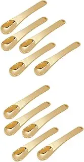 10 Pcs Beauty Roller Face Neck Massage Tool Anti Puff Eye Roller Face Cream Scoop Metal Makeup Spatula Eye Massage Tool Facial Cream Mask Tip Mask Spoon Skin Care