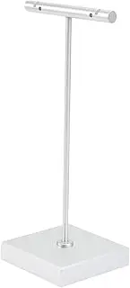 OFFSCH Earring Storage and Showing Stand T-shaped Jewelry Rack Jewelry Display for Vendors 13cm Tall Silver Counter Show Stand