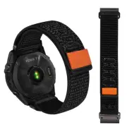 Nylon Watch Band for Garmin Fēnix/Epix/Quatix/MARQ Series/Descent Series/D2 S...
