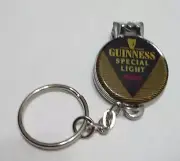 Malaysia GUINNESS STOUT Key Chain SPECIAL LIGHT Nail Clipper Keychain 1970's