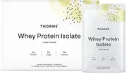 Thorne Research - Whey Protein Isolate - 21 Grams of Easy-to-Digest Whey Protein Powder - Vanilla Flavored - 13.78 Ounces - 14 Servings