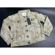 OneTeaspoon NWT Kids Safari Camo Trucker Jacket in Size 7/8