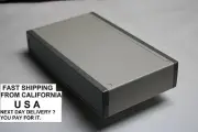 Plastic electronics project box G1818 ABS 8" X 5" X 1 5/8" ( 200x121x40mm )