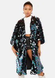 Envy Thanks A Million Sequin Jacket