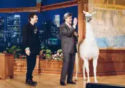 Actor Howie Madel On Leno 1995 Old Television Photo 1