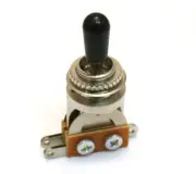 Nickel Short Straight 3-way Pickup Toggle Switch for Guitar/Bass EP-4364-001