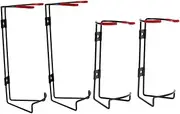 WATIIFUFU 4pcs Wall Fire Extinguisher Holder Durable Bracket Easy Install Fire Extinguisher Mount for Home Garage Office Use Capacity Practical