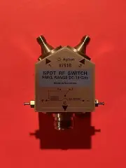 Agilent/HP 8761B SMA(F-F), N(F) SPDT RF Switch DC-18 GHz