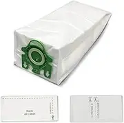 18X Type U Vacuum Bags Compatible with Miele Air Clean Dynamic U1, S7 Series, 7000-S7999, S7210, S7280, S7260, S7580, 3D Efficiency Dust Bag 7805130 10123230