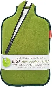 Hugo Frosch Hot Water Bottle with Softshell Cover and Insulating Zip
