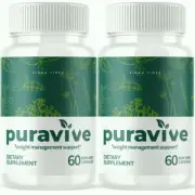 (2 Pack) Puravive Weight Loss Capsules - Official Formula 120Ct