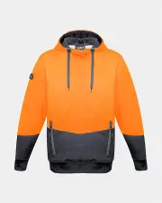 Syzmik Hi Vis Unisex Textured Jacquard Hoodie